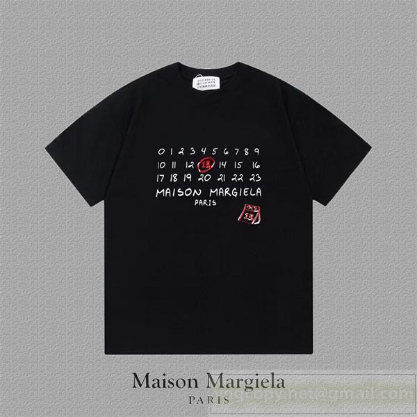 メゾンマルジェラ スーパーコピー Tシャツ スタンプロゴ 遊び心 個性派 Maison Margiela