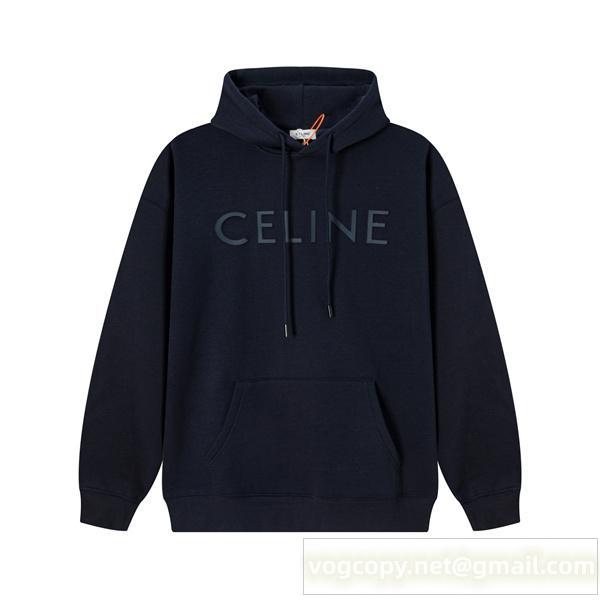 話題 セリーヌ 偽物 パーカー 定番ロゴ シンプル ベーシック おしゃれ CELINE