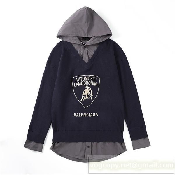 バレンシアガ スーパーコピー 高級感 洗練 ランボルギーニ コラボ パーカー BALENCIAGA