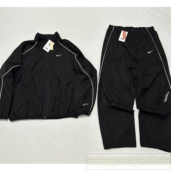 おしゃれ SUPREME X NIKE コラボ SS25 TRACK PANT 刺繍LOGOシュプリームセットアップコピー人気ランキング秋冬