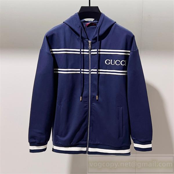  Gucc1 スーパーコピー ジップアップパーカー カジュアル スタイリッシュ ライン Gucc1