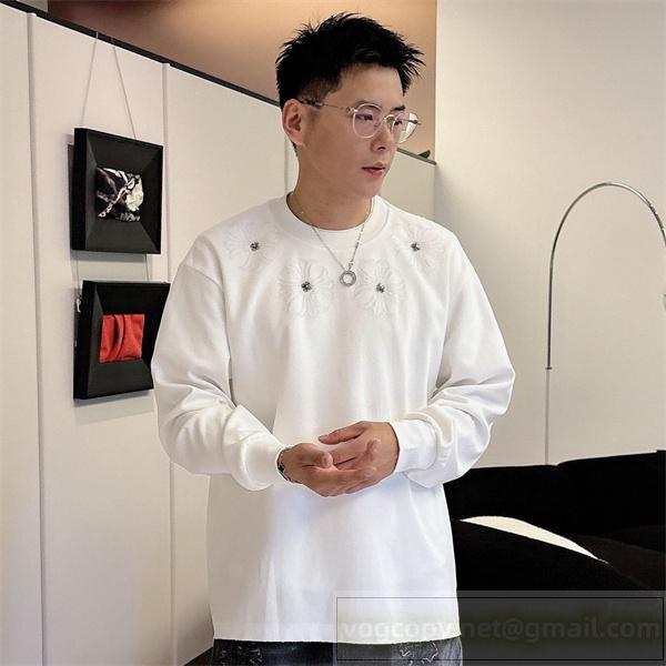 クロムハーツ スーパーコピー 長袖Tシャツ エレガント シンプル カジュアルフ CHROME HEARTS