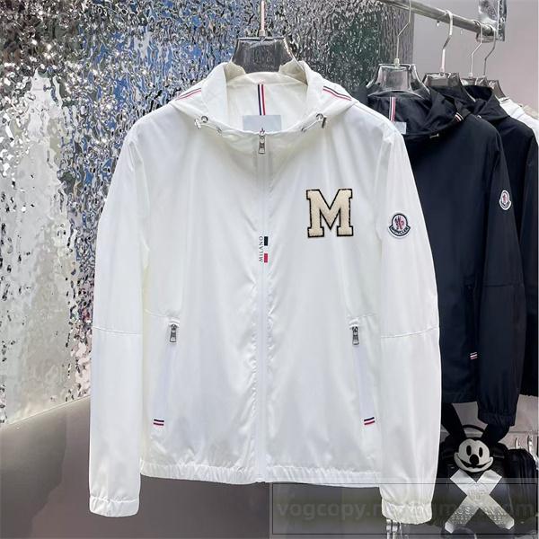 モンクレール スーパーコピー ジャケット おすすめ Mワッペン フード付き カジュアル MONCLER