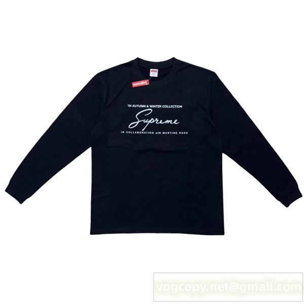 SUPREME コピー 長袖Tシャツ 限定 特別 コラボレーション デザイン プレミアム シュプリーム