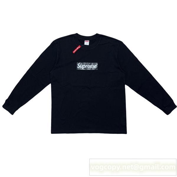 シュプリーム 偽物 長袖Tシャツ 定番 人気 ボックスロゴ アイコニック デザイン SUPREME
