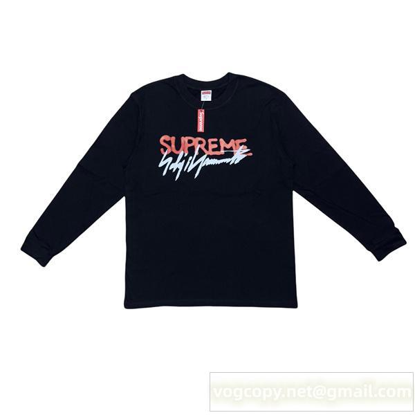 SUPREME 偽物 長袖Tシャツ ダイナミック スタイリッシュ グラフィック ロゴ ルック シュプリーム