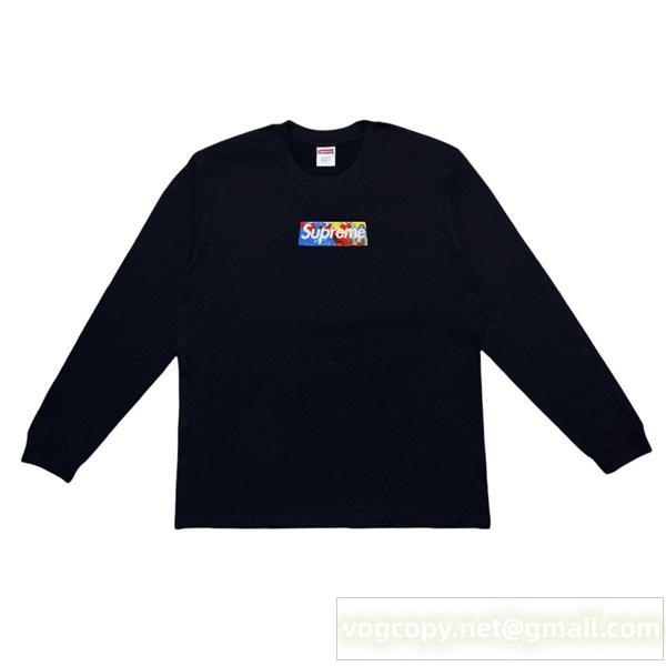 シュプリーム コピー 長袖Tシャツ 個性的 モダン グラフィティ ロゴ ルック プレミアム SUPREME