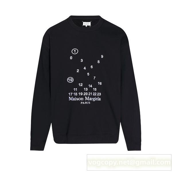 Maison Margiela 偽物 スウェットシャツ ナンバーロゴ 個性派 上質感 大人カジュアル マルジェラ