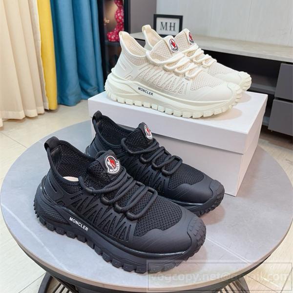 MONCLER 偽物 スニーカー 耐久性 抜群 快適 スポーティ シンプル 大人気 おすすめ モンクレール