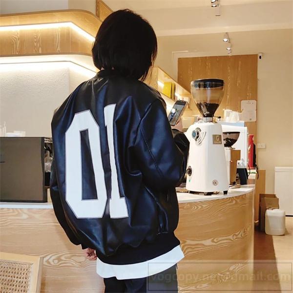 BALENCIAGA スーパーコピー 存在感 抜群 クール 圧倒 レザージャケット モード系 バレンシアガ