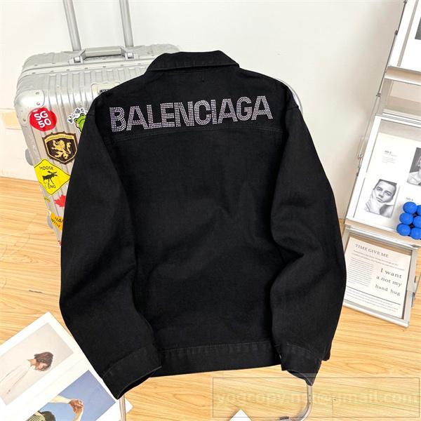 BALENCIAGA コピー 上質 シンプル 多彩 必見 デニムジャケット プレミアム 限定 バレンシアガ