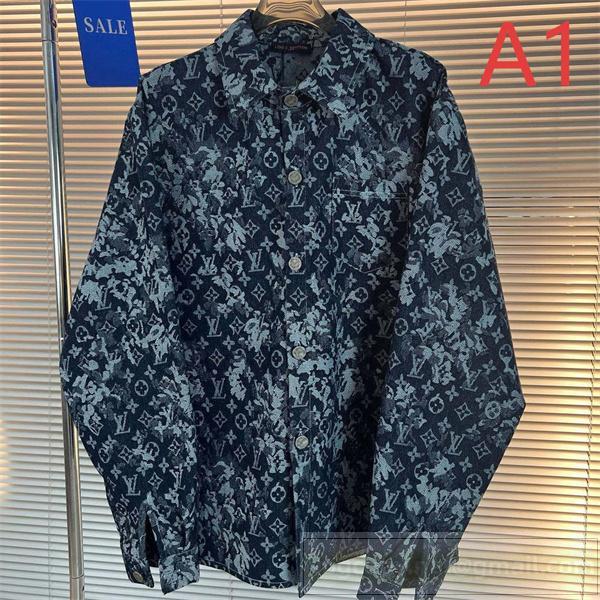 LOUIS VUITTON コピー デニムジャケット おしゃれ 高級感 個性的 魅力的 スタイリッシュ ルイヴィトン