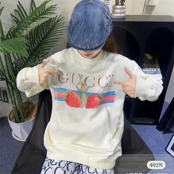 Gucc1 スーパーコピー トレーナー 可愛い 独特 カジュアル 魅力的 遊び心 プレミアム Gucc1