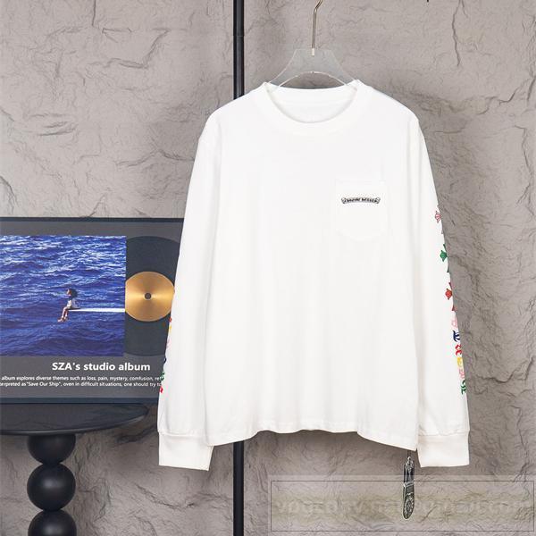 CHROME HEARTS コピー ロングTシャツ 魅力 快適 カラフルクロス 大人気 クロムハーツ