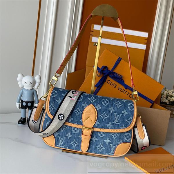 LOUIS VUITTON コピー デニムショルダーバッグ カジュアル可愛い ストリート風 ルイヴィトン
