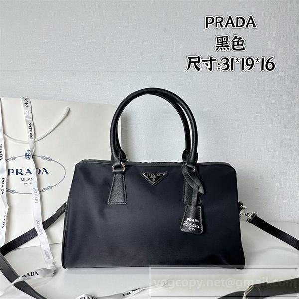 プラダ スーパーコピー ショルダーバッグ ナイロンレザーコンビ シンプル スタイリッシュ PRADA