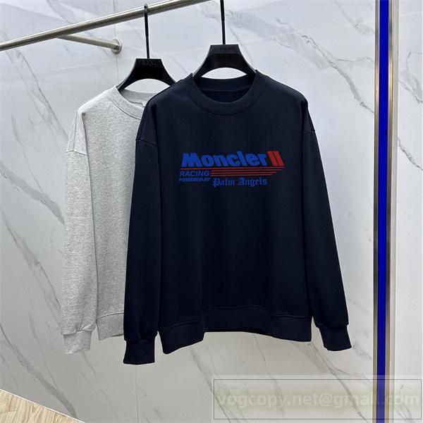  MONCLER 偽物 クラシック トレーナー レーシングロゴ カジュアル モンクレール