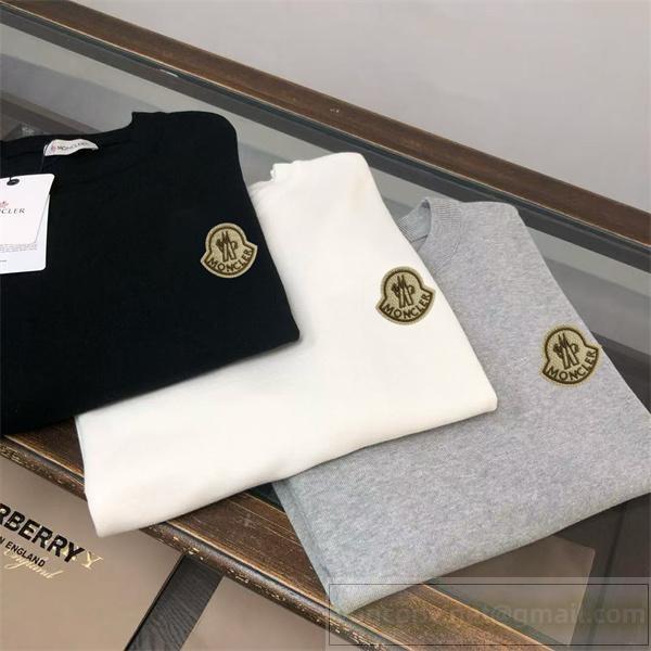 MONCLER コピー ベーシック 上品 ロゴワッペン トレーナー 定番 人気 モンクレール