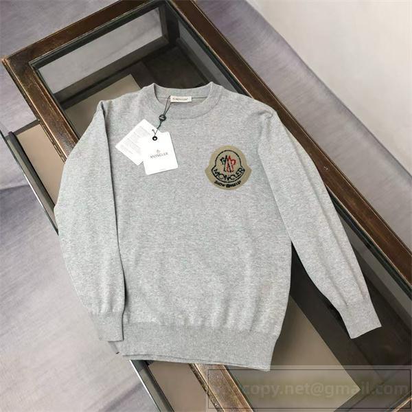 MONCLER 偽物 クラシック ヴィンテージ ロゴワッペン トレーナー おしゃれ モンクレール
