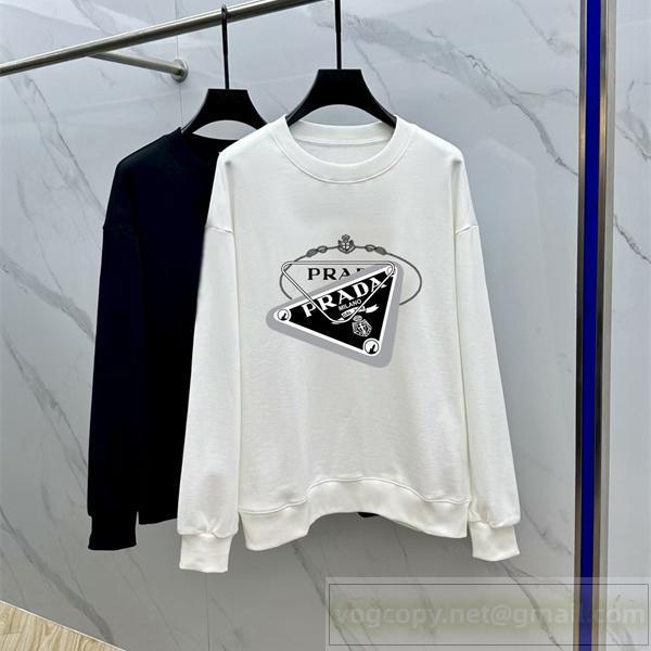  プラダ コピー スウェットシャツ クラシック アイコニック モダン スタイリッシュ PRADA