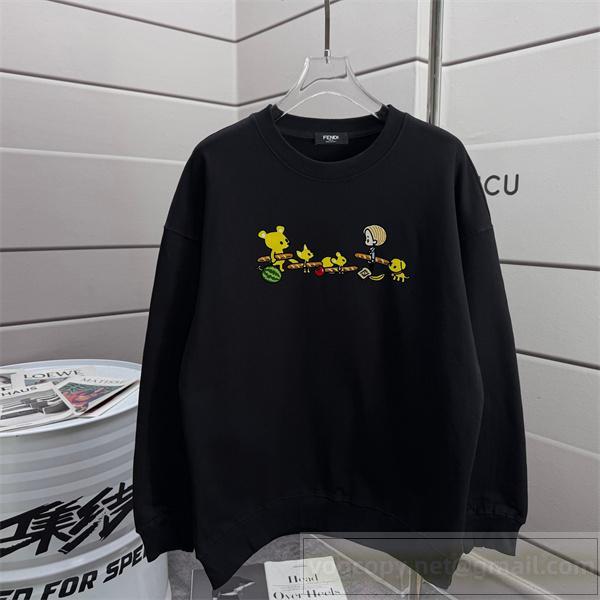 FENDI コピー トレーナー 可愛い 快適 おしゃれ カジュアル シンプル モダン 洗練 フェンディ
