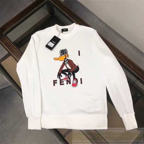 FENDI 偽物 トレーナー ユニーク 個性的 ポップ トレンディ クラシック 斬新 フェンディ