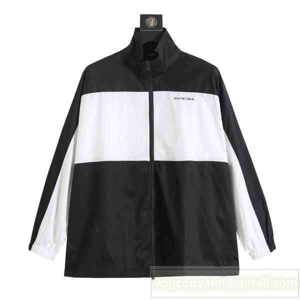バレンシアガ コピー ジャケット モノトーン配色 スポーツ風 定番 激安 BALENCIAGA