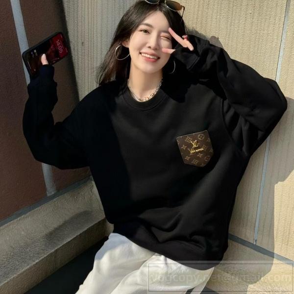 ルイヴィトン スーパーコピー スウェット トレーナー ポケット スタイリッシュ LOUIS VUITTON