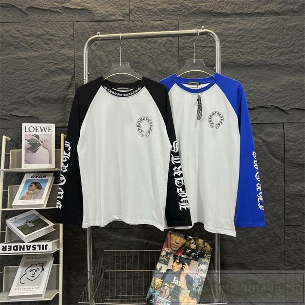 クロムハーツ スーパーコピー 長袖Tシャツ ヴィンテージ風 モード感 クラシカル CHROME HEARTS