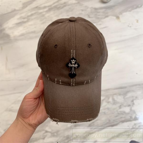 Chrome Hearts コピー 上品 キャップ メタルクロス ワンポイント