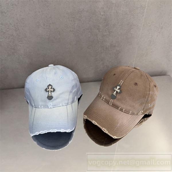 Chrome Hearts コピー 上品 キャップ メタルクロス ワンポイント