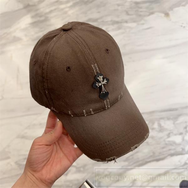 Chrome Hearts コピー 上品 キャップ メタルクロス ワンポイント