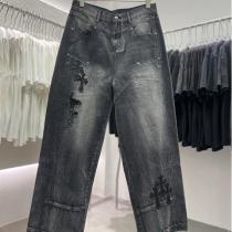 クロムハーツ 偽物 デニムパンツ プレミアム スタイリッシュ ラグジュアリー CHROME HEARTS