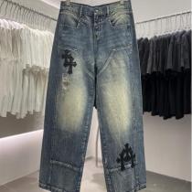 クロムハーツ 偽物 デニムパンツ プレミアム スタイリッシュ ラグジュアリー CHROME HEARTS