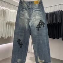 クロムハーツ 偽物 デニムパンツ プレミアム スタイリッシュ ラグジュアリー CHROME HEARTS