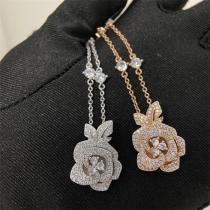 DIOR スーパーコピー ネックレス 華麗 ロマンチック 上品 ローズモチーフ ...