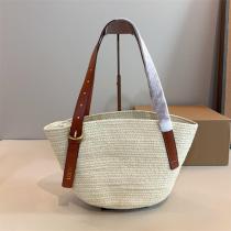 LOEWE スーパーコピー かごバッグ ナチュラル 上品 ラフィア 当店イチオシ ロエベ
