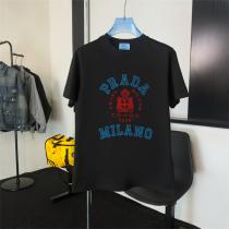 PRADA スーパーコピー Tシャツ クラシック モード エンブレム 売れ筋 プラダ