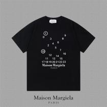 メゾンマルジェラ 偽物 Tシャツ 数字 シンプル 個性派 スタイリッシュ Mai...