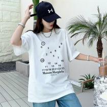 メゾンマルジェラ 偽物 Tシャツ 数字 シンプル 個性派 スタイリッシュ Maison Margiela