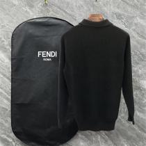 FENDI コピー ニット 襟付き ハーフジップ モンスターアイ エレガント おすすめ フェンディ