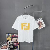フェンディ スーパーコピー Tシャツ ドリップロゴ デザイン 個性派 ユニーク FENDI