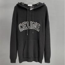 セリーヌ スーパーコピー ニットパーカー シンプル グレー 上品 快適 CELINE