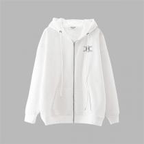 CELINE コピー ジップパーカー ロゴアイコン クール モダン カジュアル セリーヌ