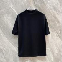 LOEWE コピー 上品 クラシカル レッド ベージュ 大人スタイル Tシャツ ロエベ