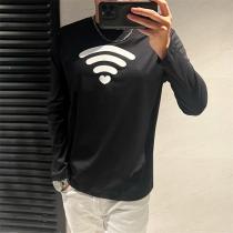 BALENCIAGA スーパーコピー 長袖Tシャツ Wi-Fi ハート デザイン...