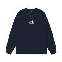 バレンシアガ コピー 長袖Tシャツ レッドカラー スポーツロゴ プレミアム BALENCIAGA