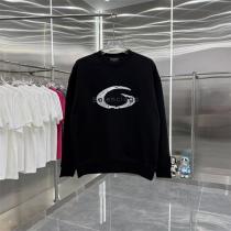 BALENCIAGA スーパーコピー 長袖Tシャツ モノトーン ロゴプリント バレンシアガ