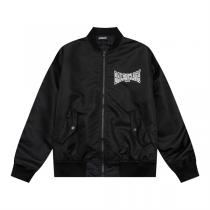 BALENCIAGA スーパーコピー ジャケット スタジアムスタイル ブラック ...