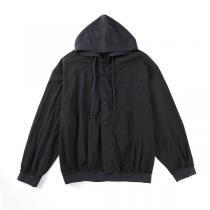 バレンシアガ 偽物 パーカー おしゃれ カジュアル フード付き ブラック BALENCIAGA